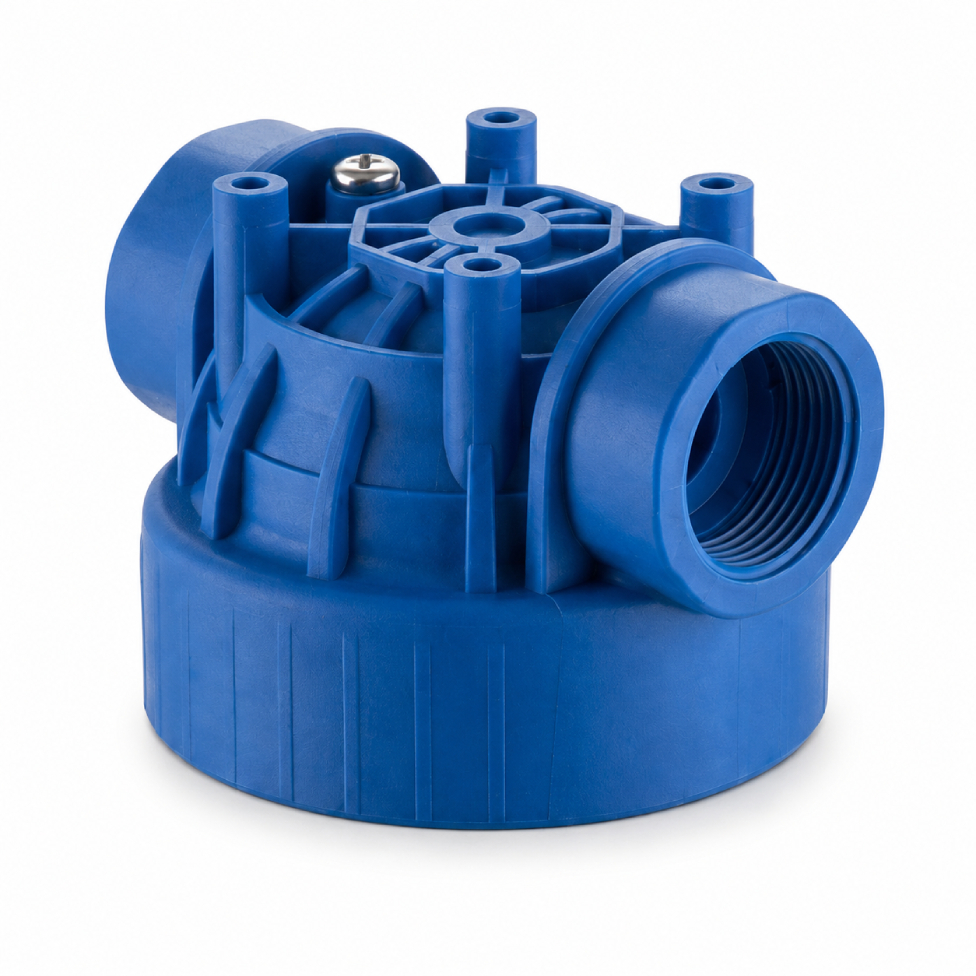 Plastic Threaded Filter Head